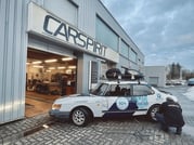 Team CARSPIRIT bereitet den Saab von GinTourismo vor